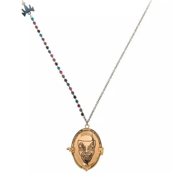 Betsey Johnson Evil Queen Magic Mirror Locket Necklace - Picture 2 of 7